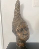 Afrikanische Bronze der Benin 60 cm