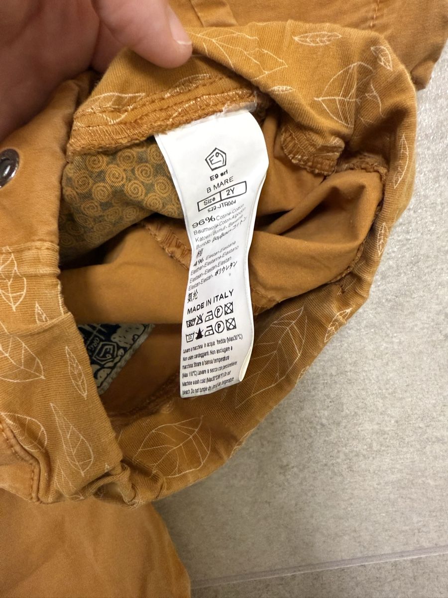 E9 Pantaloni: Pantaloni bambino e9 2 anni, cotone organico – Usato da Lugano venduto da sheshe26 2