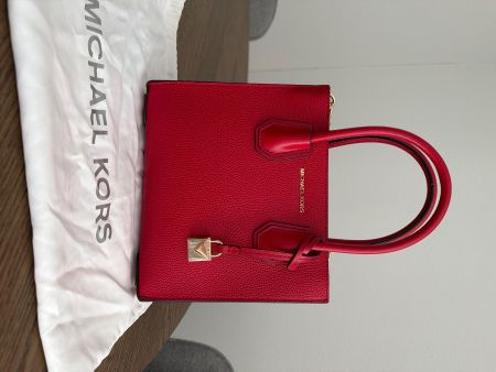 Michael Kors Handtasche Mercer rot (noch nie getragen)