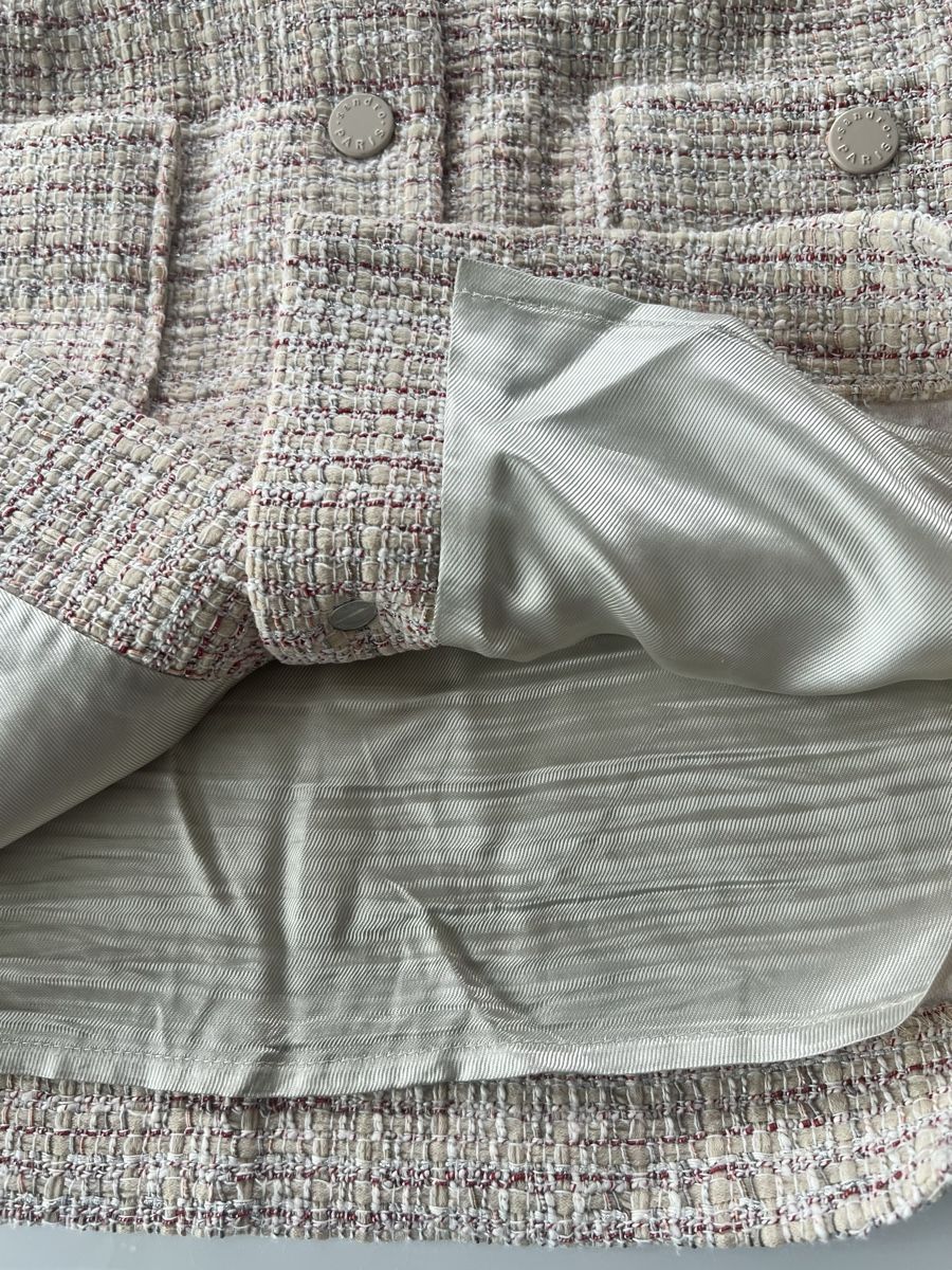 Sandro Gonne: Sandro Paris Skirt Tweed Size 0 Button Front Pockets – Nuovo (secondo la descrizione) da Pully venduto da forsalenow 4