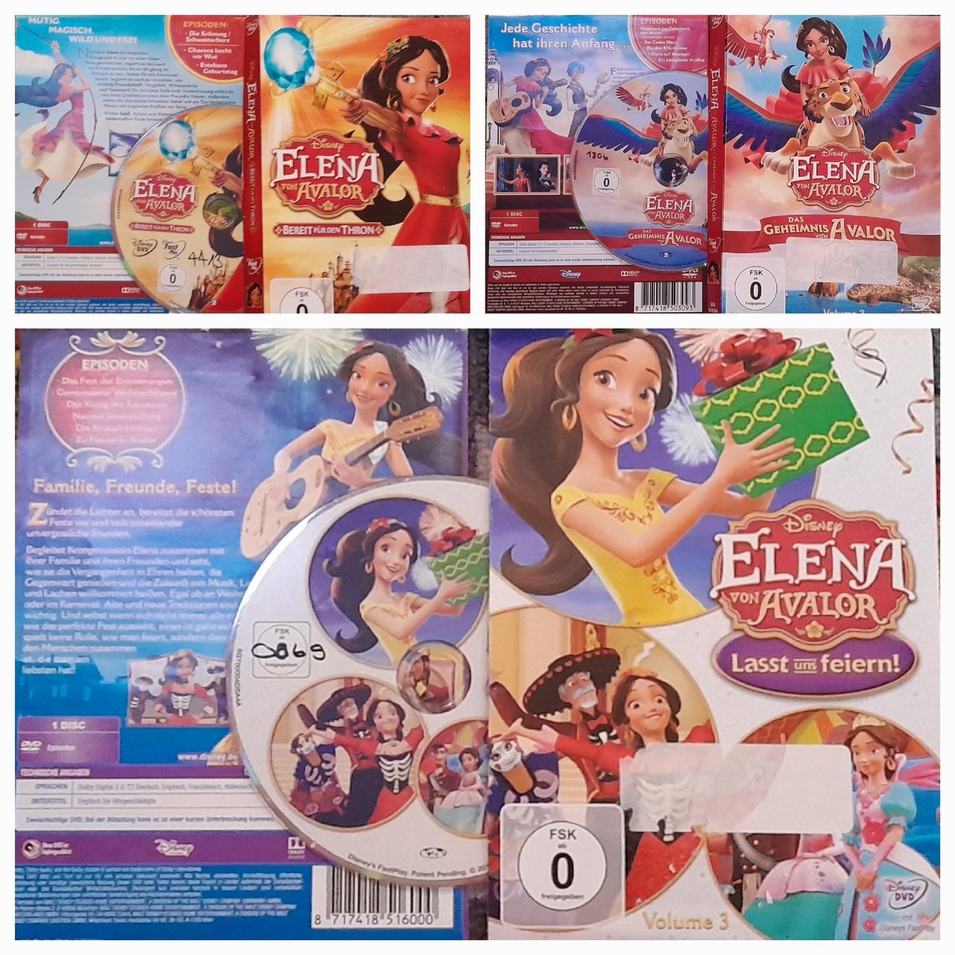Alle DVDs: Elena von Avalor, DVD! – Gebraucht aus Zürich von cole15