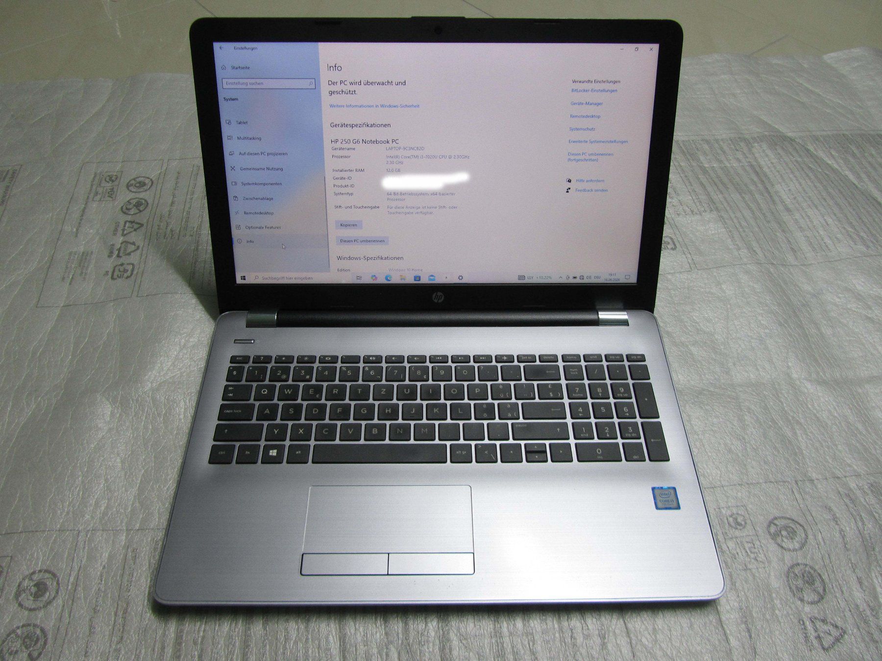 Hewlett Packard Portables: HP 250 G6 Notebook – D'occasion à moosseedorf par RTN10 2