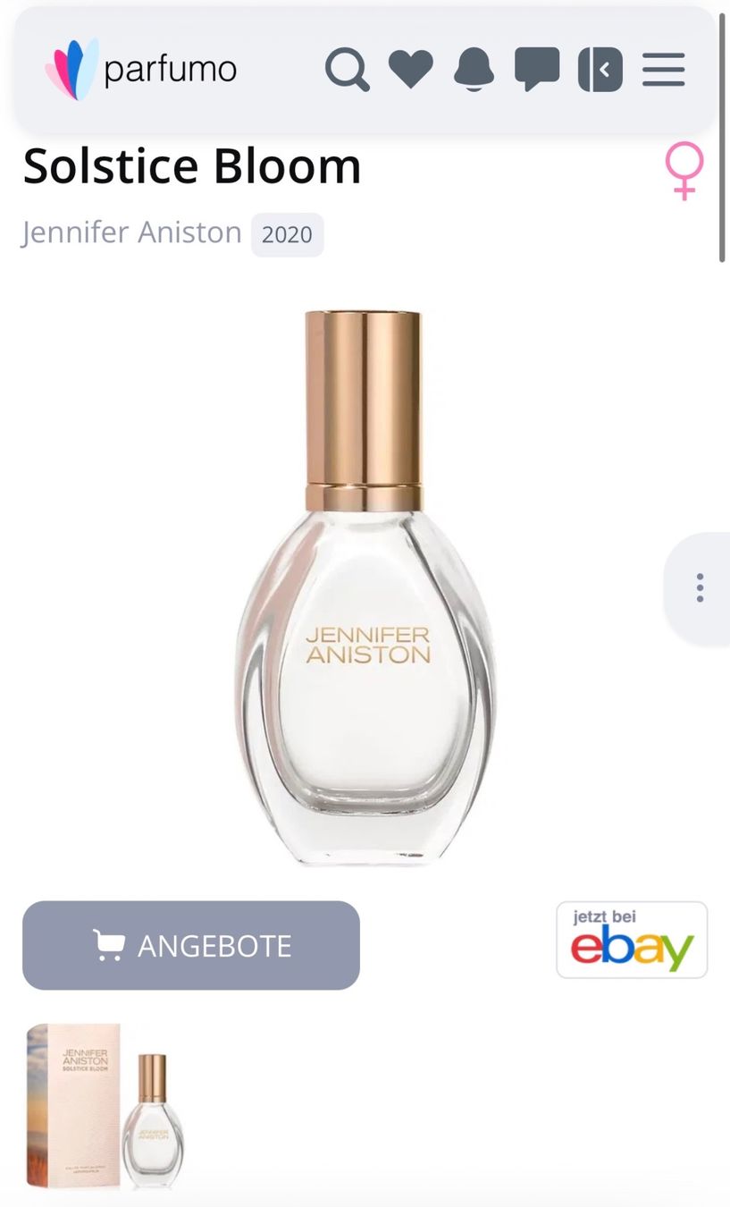 Parfums & Eau de Toilette: Solstice Bloom Jennifer Aniston EDP 2ML Abfüllung – D'occasion à Zürich par deruja 3