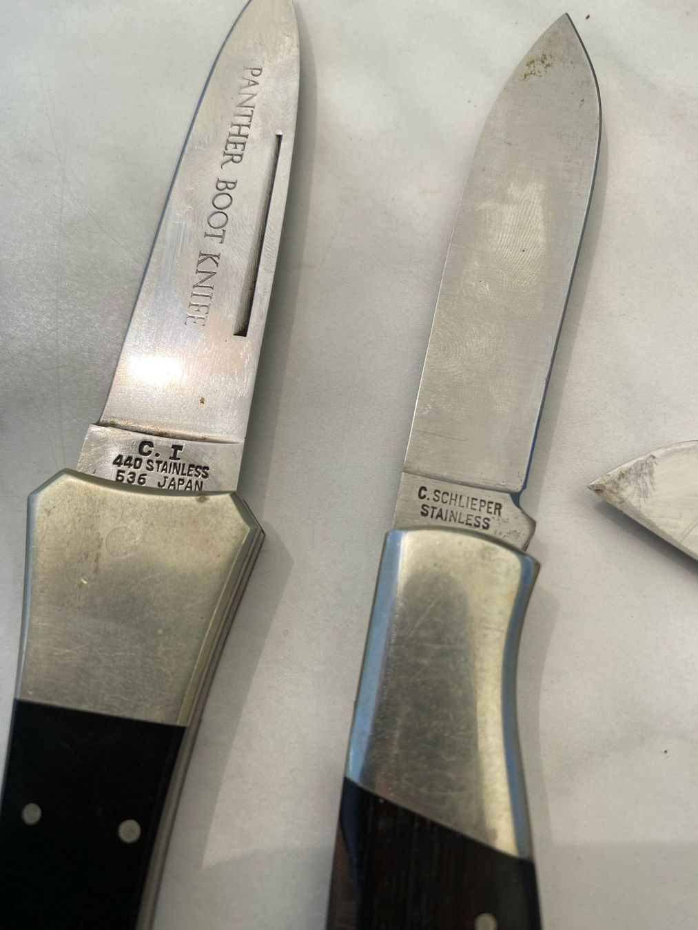 Taschenmesser: 3x Sackmesser div. Marken – Gebraucht aus Walkringen von Levisticum 3