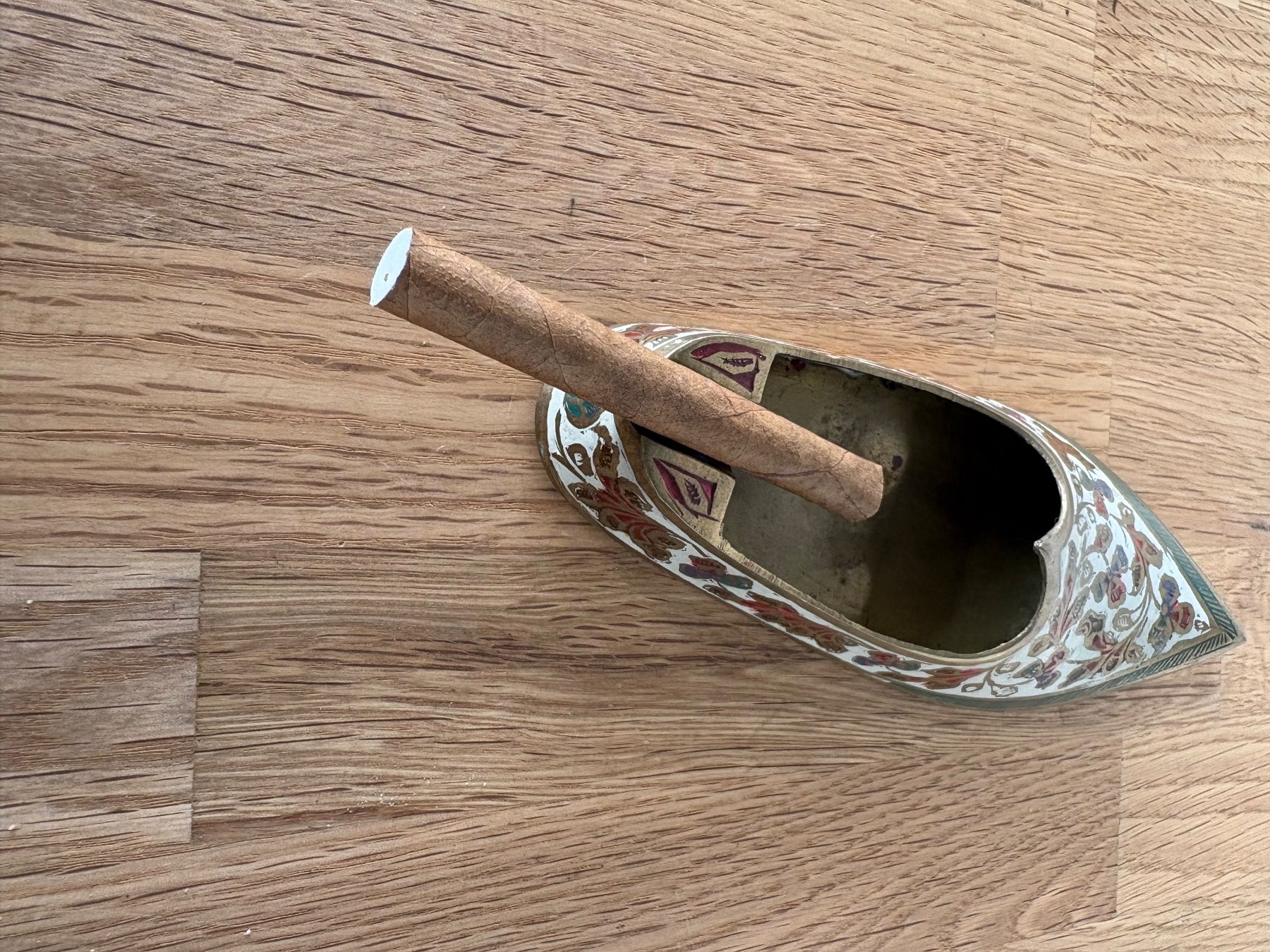 Portacenere: Vintage Zigaretten-Aschenbecher Schuh-Design, – Usato da Schleinikon venduto da msfwmw2 4