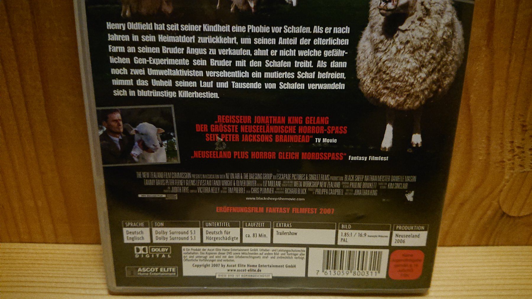 Tutti i DVDs: BLACK SHEEP Uncut auf DVD – Usato da Wilderswil venduto da Exebub 3