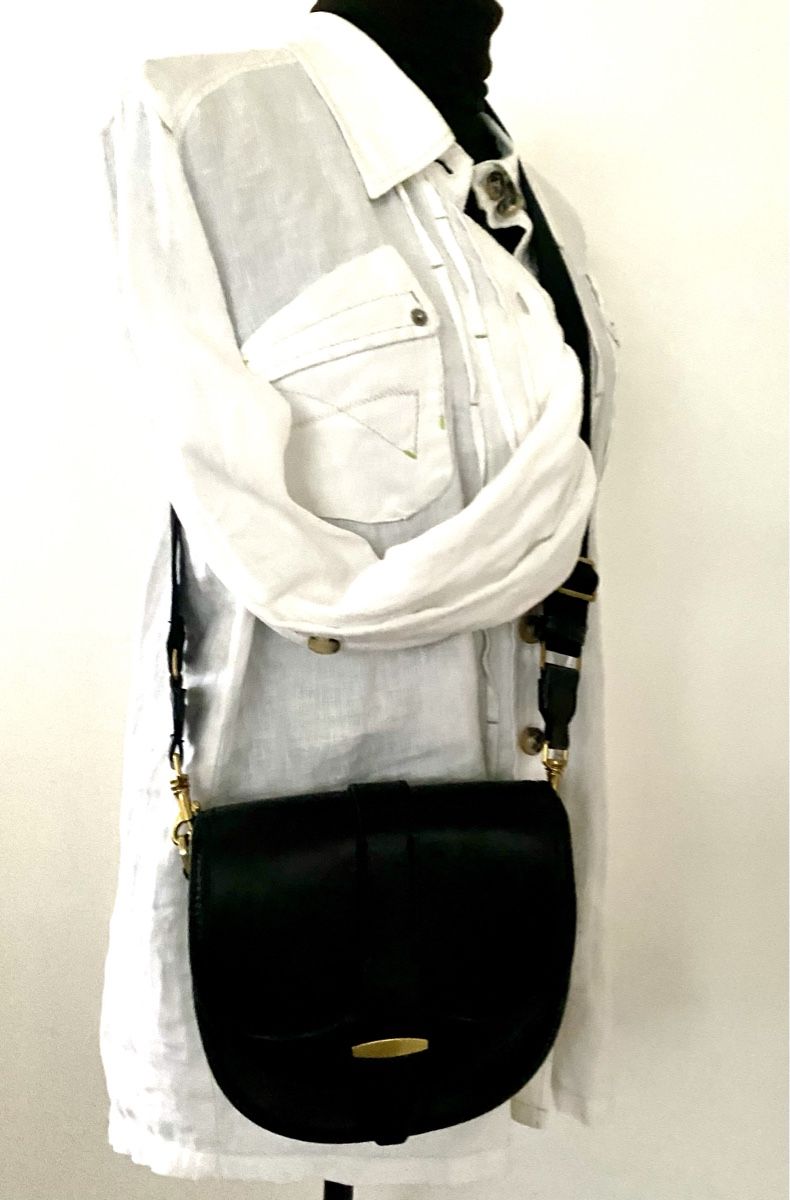 Mango Borse da donna: Schwarze Umhängetasche Tasche von Mango – Usato da Jona venduto da Flamingoo 8