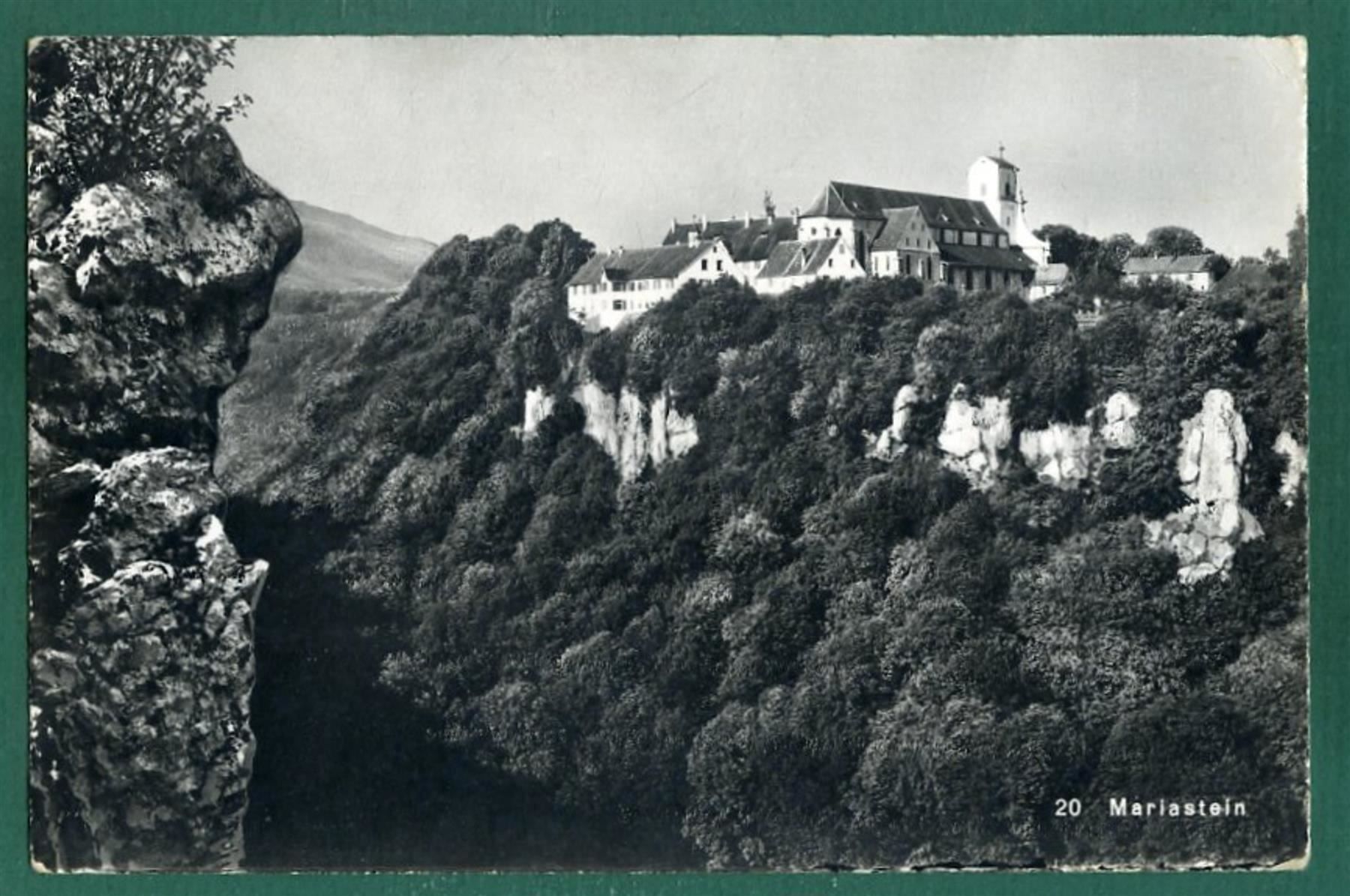 Cartoline postali: Mariastein, Kloster und Wallfahrtskirche, 1968, gelaufen – Usato da Sargans venduto da Hausi1951