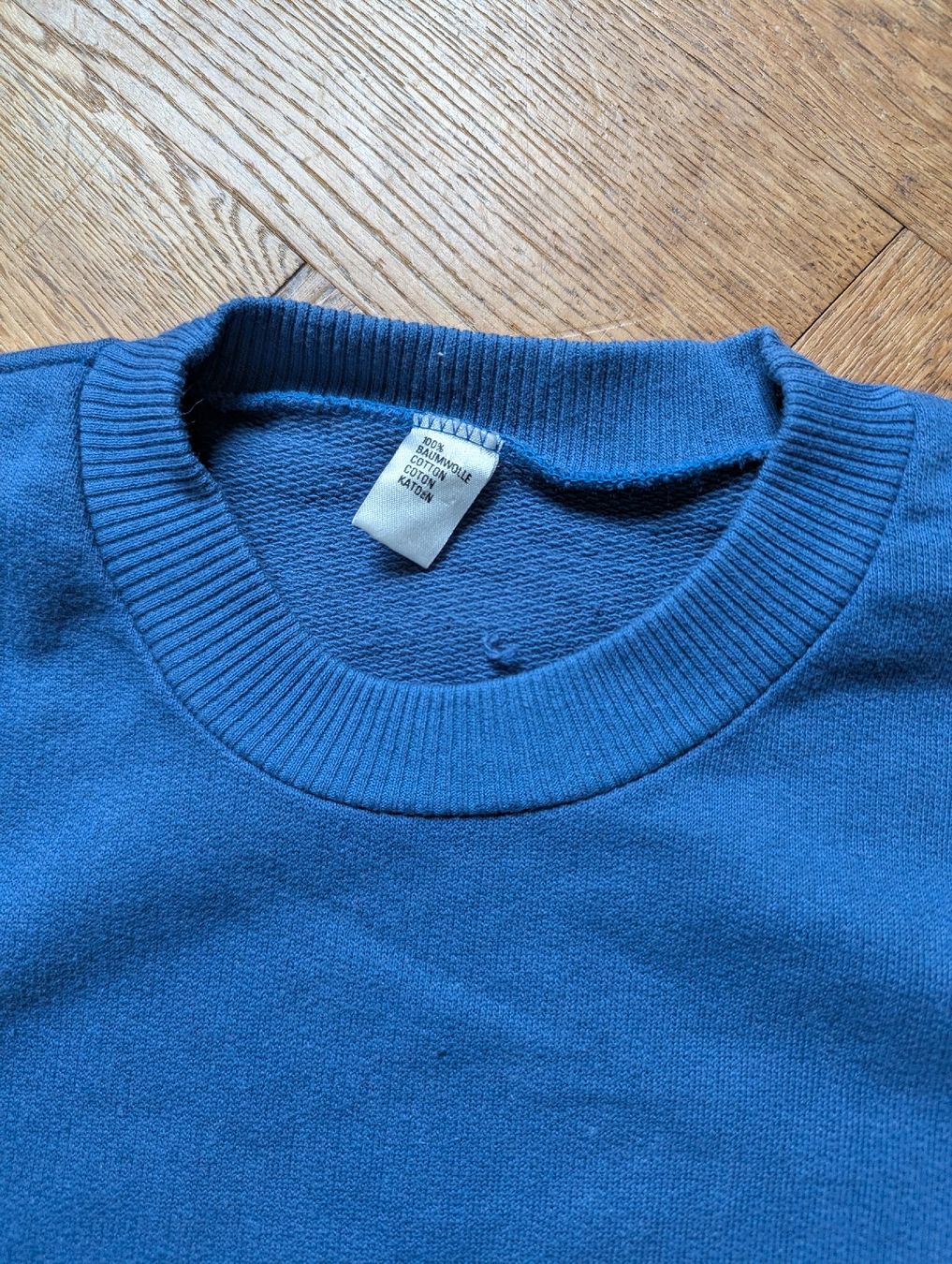 Maglioni & Felpe: Vintage pullover mit zip blue size L-XL – Usato da Lausanne venduto da GTX223807VTG 3