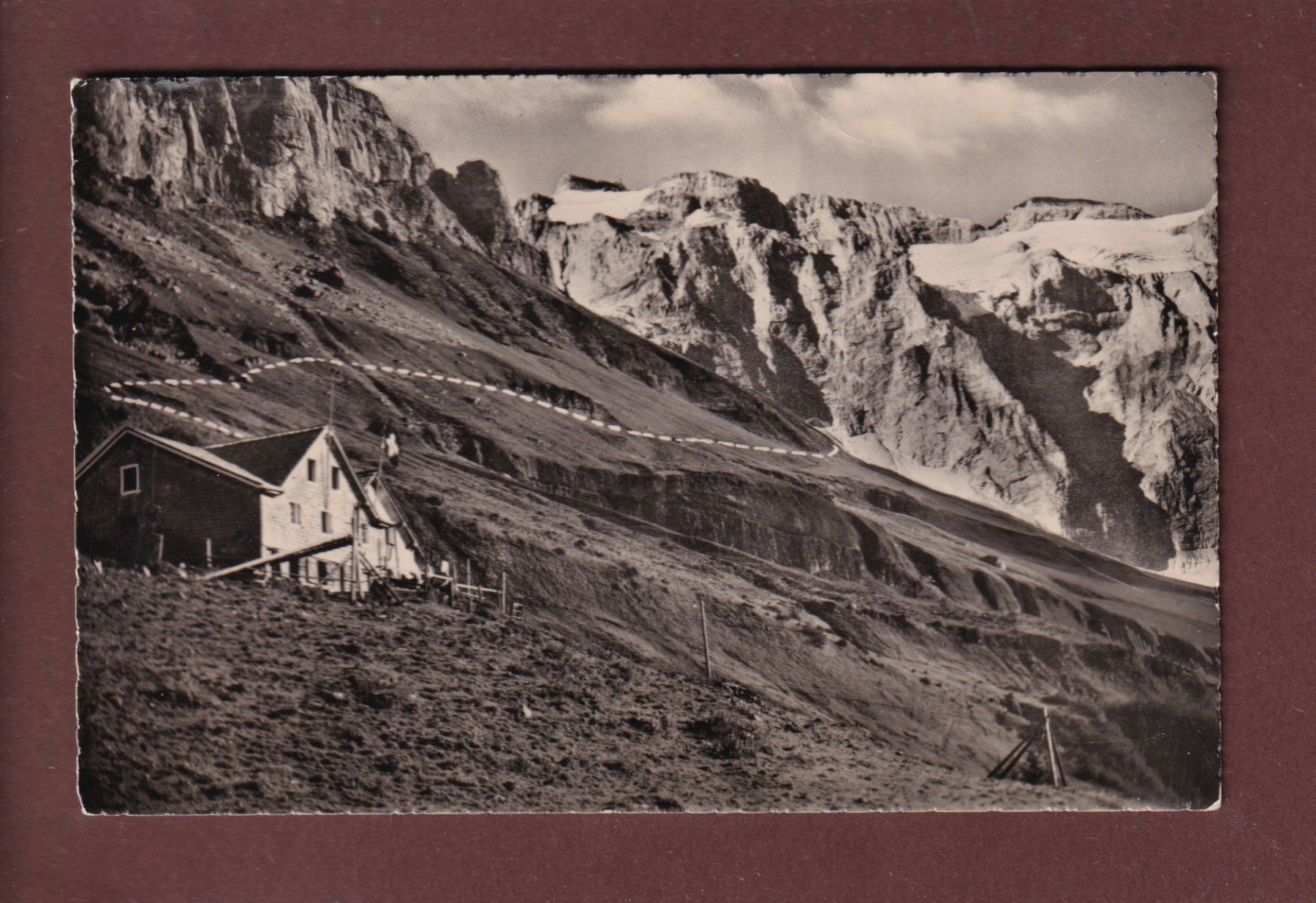 Cartoline postali: BIWALD-ALP // Eckbug // – Usato da Pully venduto da nicecards
