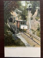 KRIENS / LUZERN Sonnenbergbahn, Standseilbahn, koloriert