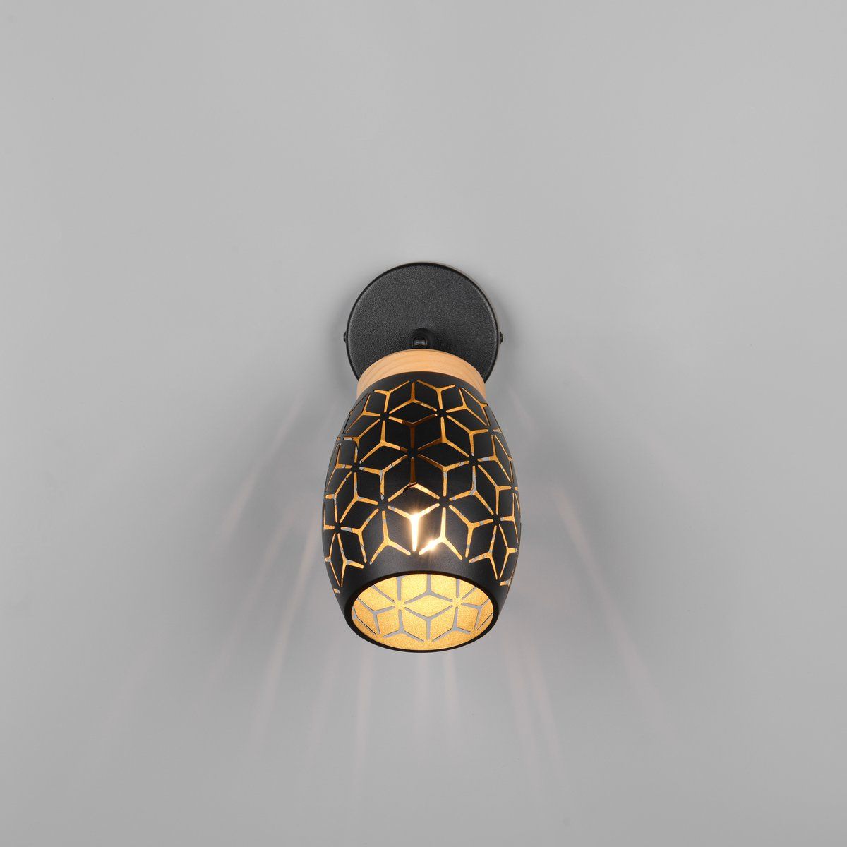 Lampen: Strahler, Schwarz, Gold, 27 cm Höhe – Neu (gemäss Beschreibung) aus Kreuzlingen von Smart-Light 3