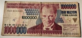 Türkei 1‘000‘000 Lirasi