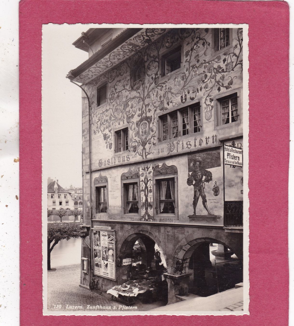 Ansichtskarten: Luzern Zunfthaus z. Pfistern – Gebraucht aus Herisau von Lisegrat2008