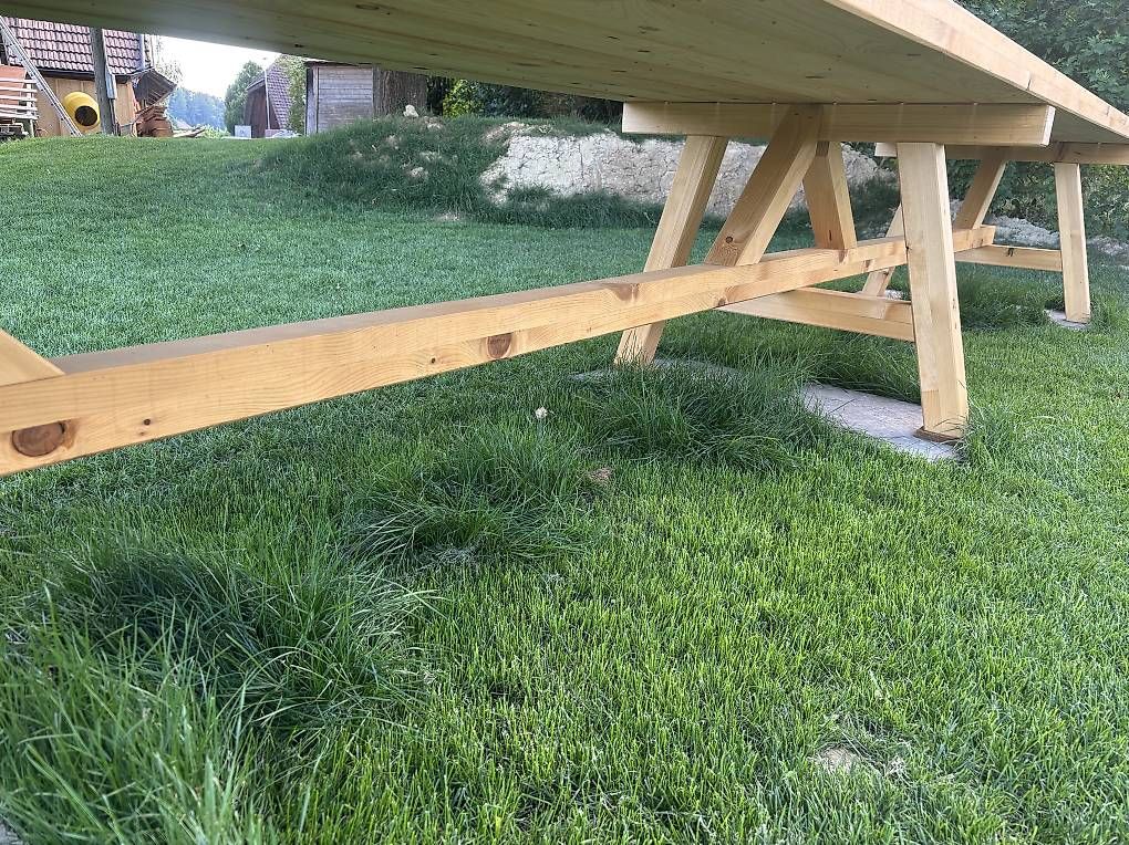 Tavoli: Robuster Gartentisch aus Massivholz – Usato da Studen BE venduto da Joel_Winkelmann 4