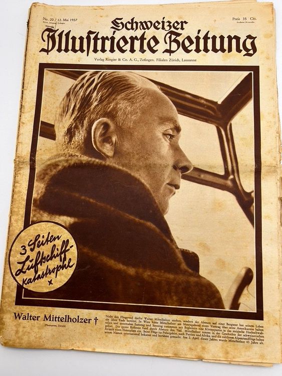 Journal Sportif Vintage - Fußball-Illustrierte Nr.10/1937 - Édition Anglaise Rare