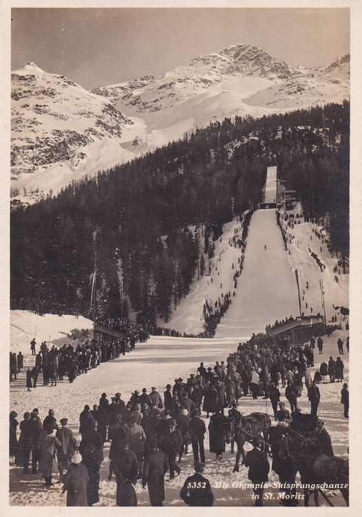 St. Moritz GR - OLYMPIA-Skisprungschanze | Kaufen auf Ricardo