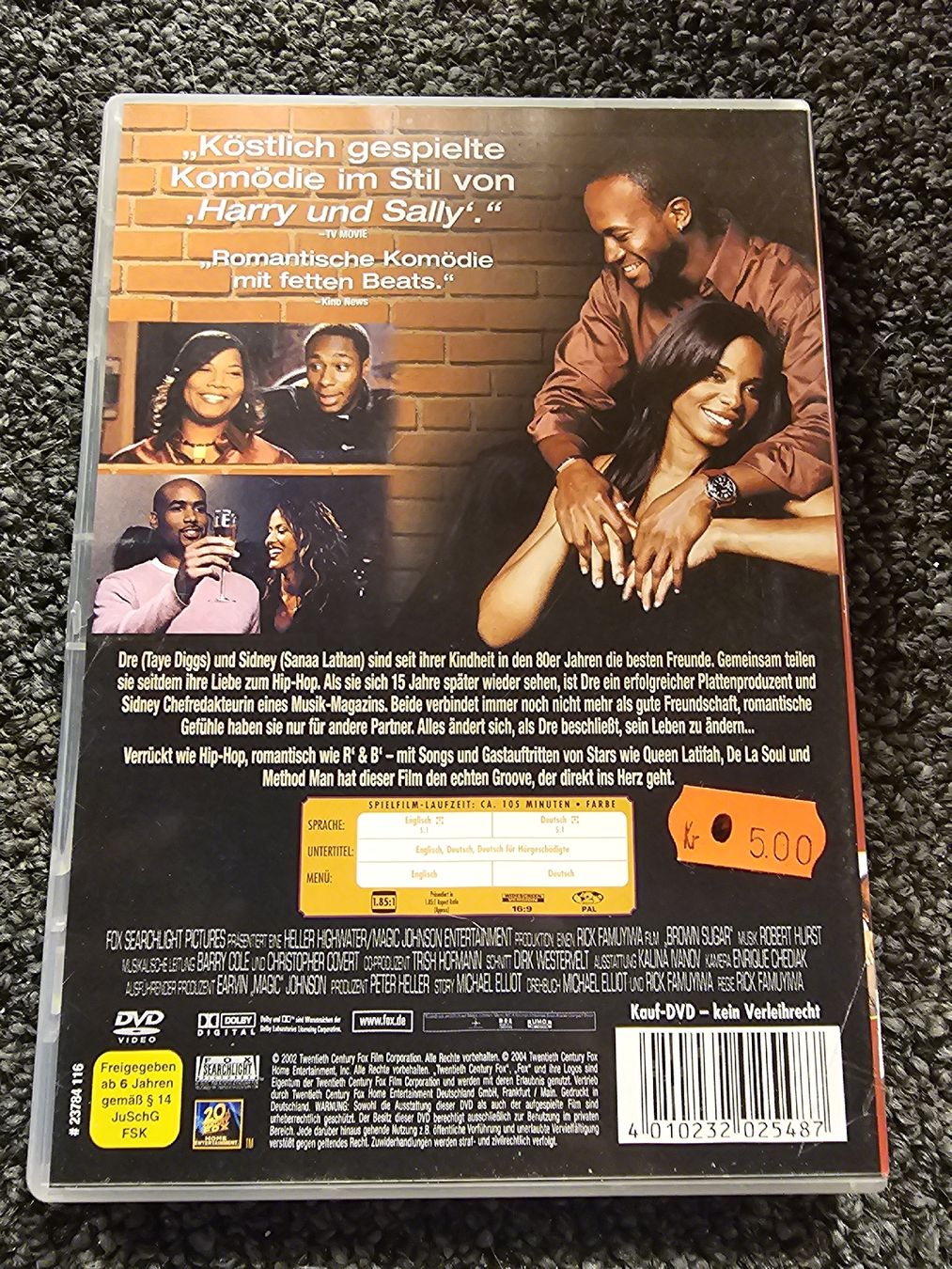 Tutti i DVDs: Brown Sugar (21932) – Usato da Ruswil venduto da jan_bxl5 1