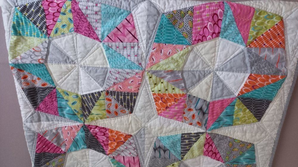 Coperte: Patchwork-Quilt ca.185 x 185cm Handgefertigt. – Nuovo (secondo la descrizione) da Winistorf venduto da acreativ4 2