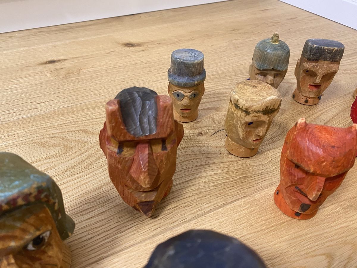 Spielzeuge: Kasperfiguren Holzköpfe  – Defekt aus Langendorf von Charly_111 4