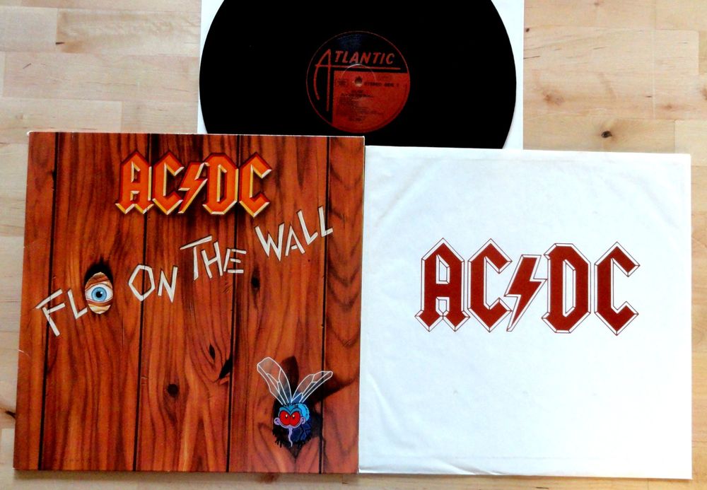 LP AC/DC fly on the wall ATLANTIC 781263 DE 1985 mint (Gebraucht) in ...