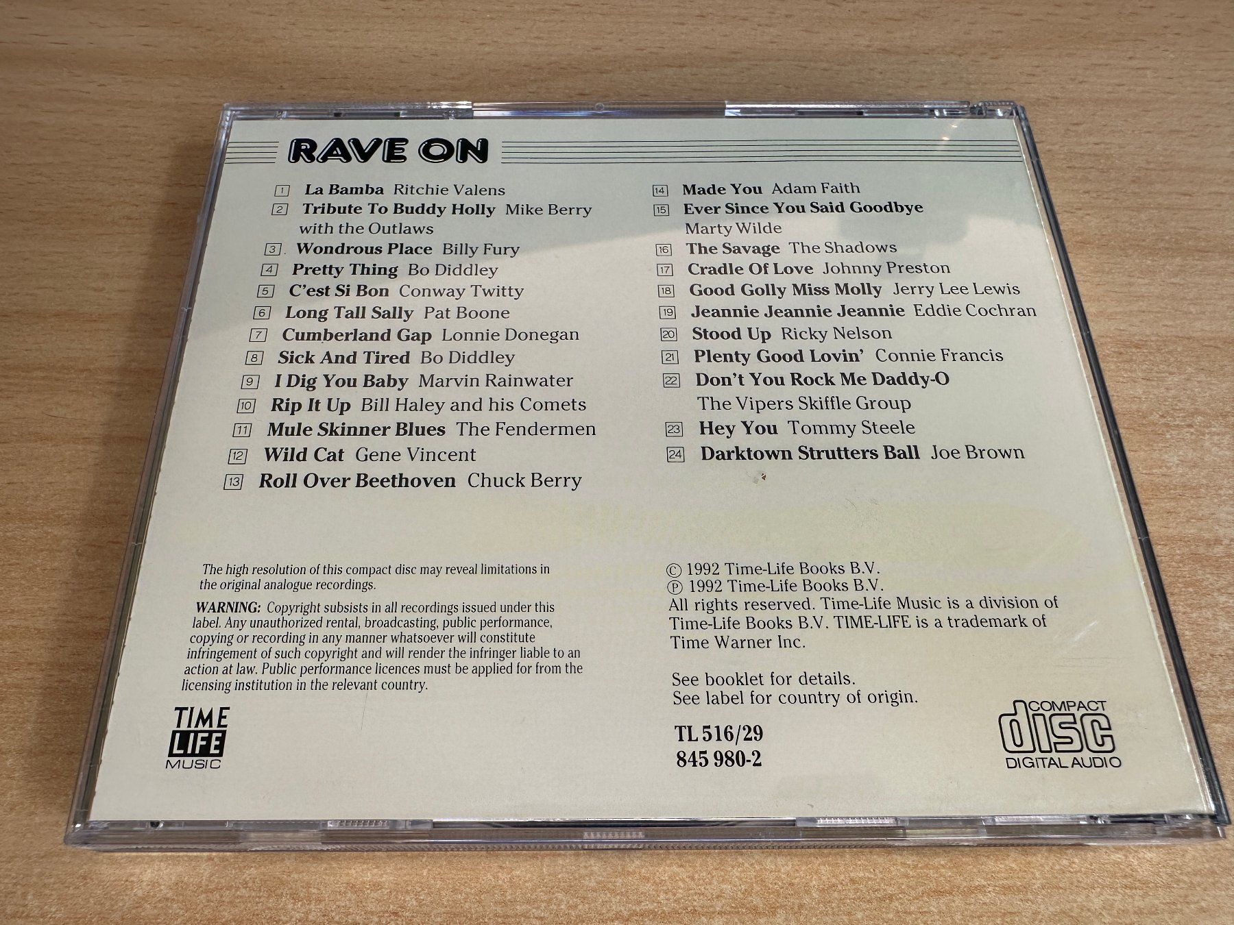 CD: T5 Various – Rave On – Usato da Rikon im Tösstal venduto da Alpenmutz 1