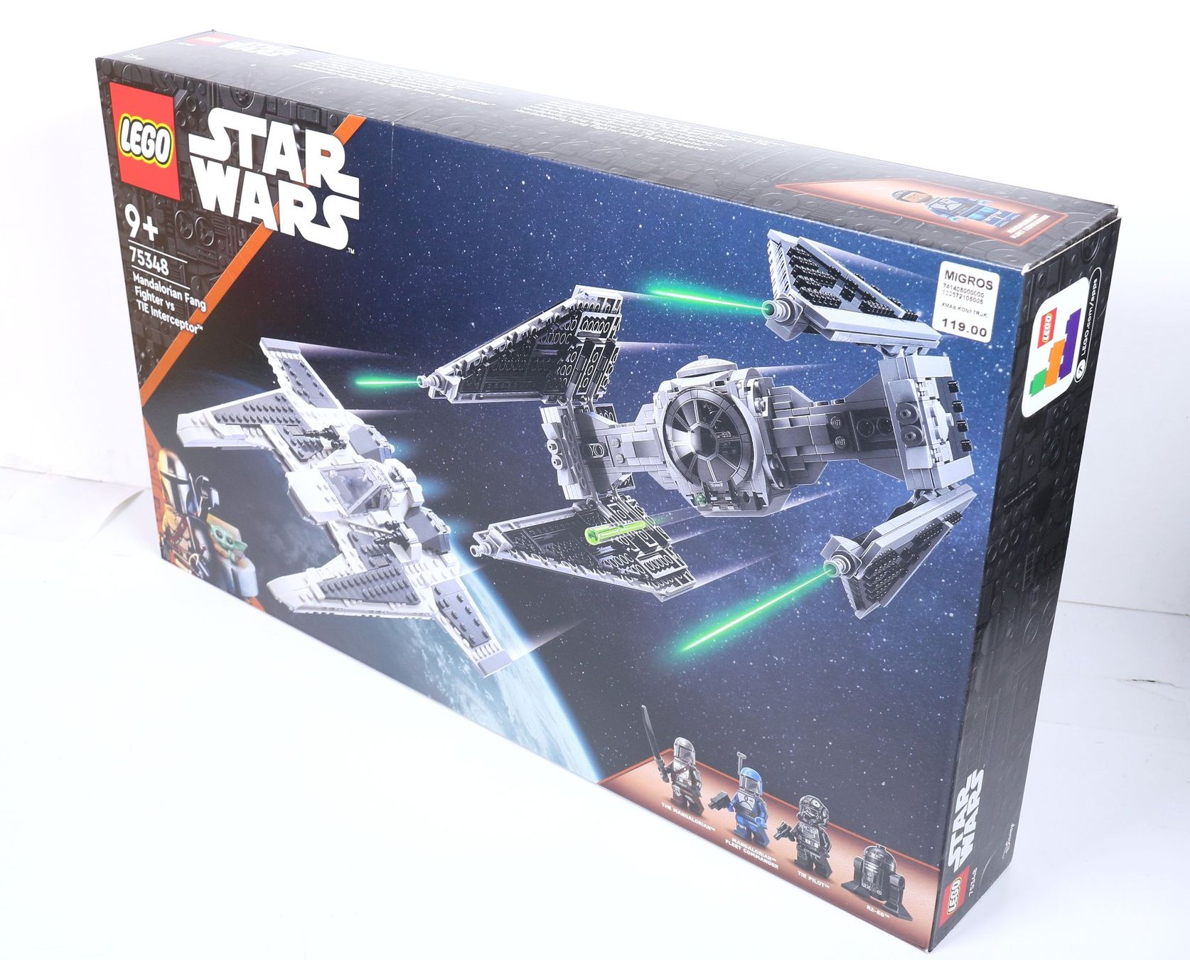 LEGO® Star Wars™ 75348 Mandalorian Fang Fighter vs. TIE Inte (Neu und ...