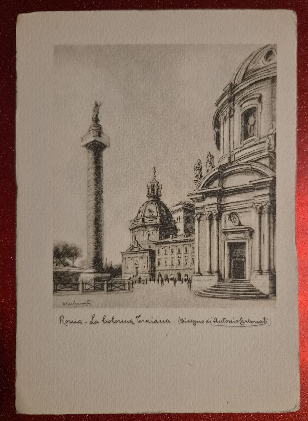 Cartoline postali: Rom Trajansäule Antonio Carbonati – Nuovo (secondo la descrizione) da Melchnau venduto da Arthurius