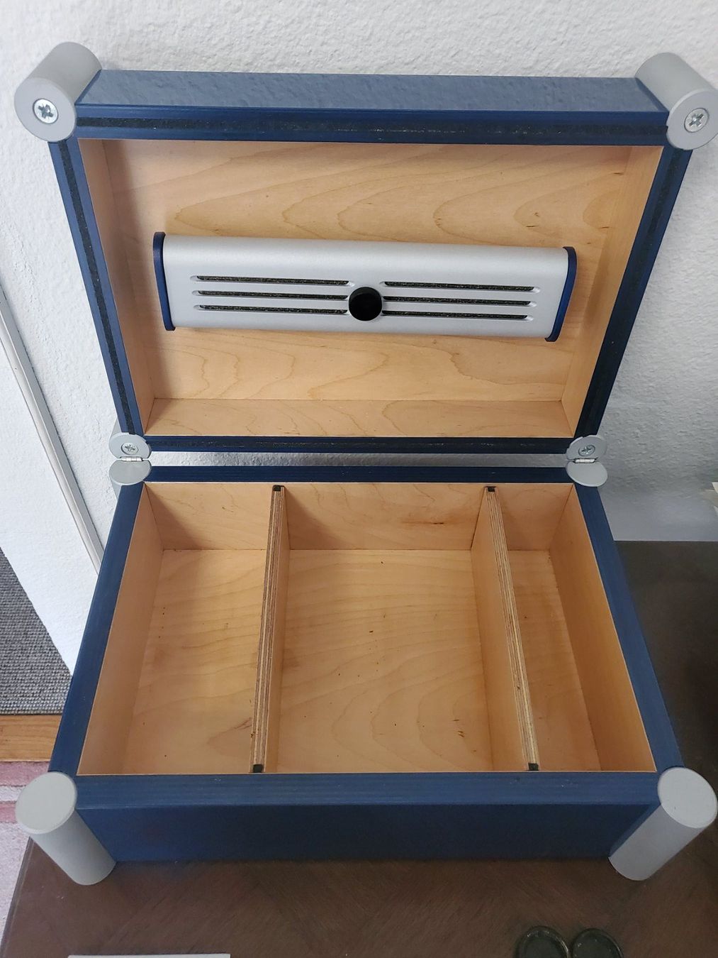 Humidore: Luxus-Humidor-Box sign. "Michel Perrenaud" Schweizer Prod. – Gebraucht aus Füllinsdorf von havi4 1