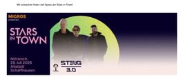 Ticket - Stars in Town - Sting / Dagny / Paula Dalla Corte