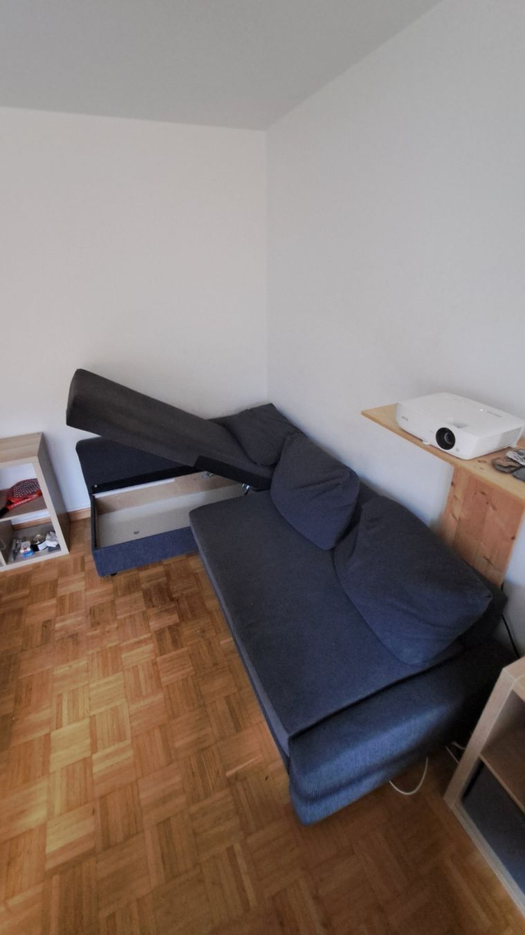 Ikea Sofas: FRIHETEN Corner Sofa-Bed with Storage – D'occasion à Basel par grigofanou 1
