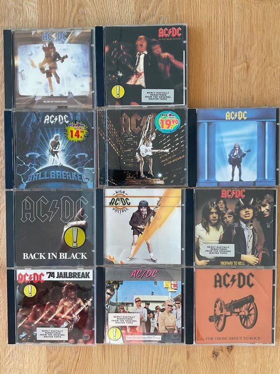 AC/DC Music CD‘s (Gebraucht) in Buchs ZH für CHF 39 – mit Lieferung auf ...