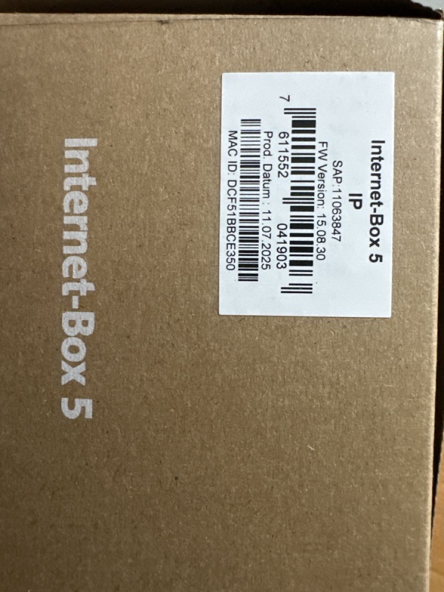 Swisscom Modem & Router: Swisscom Internet-Box 5 mit Originalverpackung & Beleg! – Usato da Luzern venduto da carlo1881 3