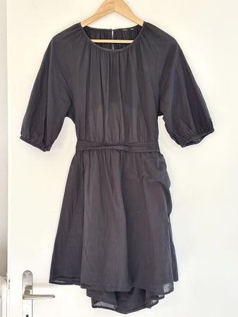 Sehr schönes sommerliches Kleid schwarz, Gr. M/L, Baumwolle