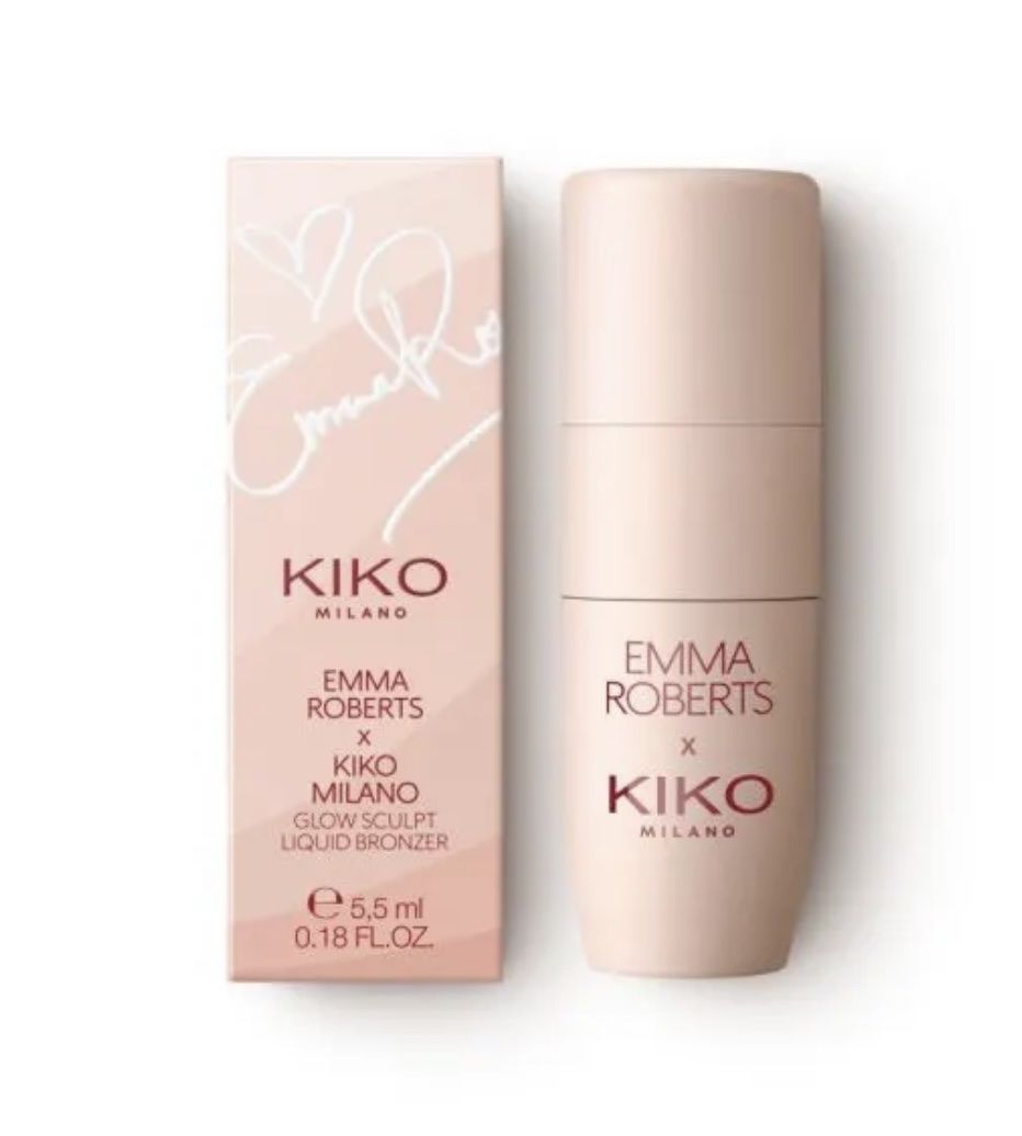 Kiko Milano Make-up: Kiko Milano Emma Roberts Glow Sculpt Bronzer – Nuovo e nell'imballaggio originale da Baden venduto da Tiffany6878