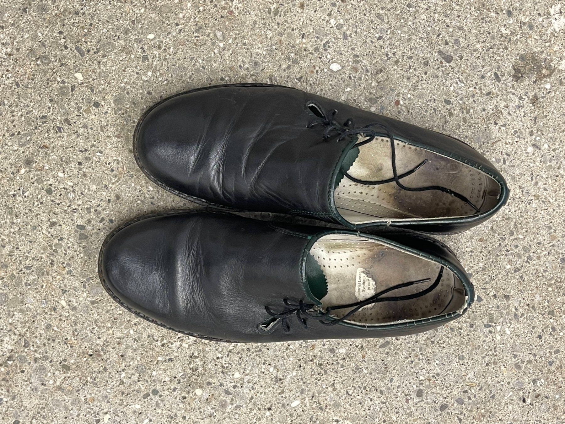 Scarpe da uomo: Vintage Leather Shoes, 42 – Usato da Zürich venduto da drooppee 7