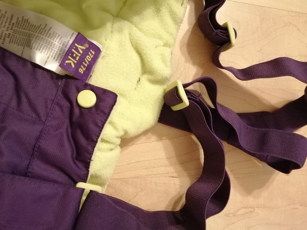 C&A Pantaloni: Violette Skihose,  Gr. 170/176 - Winterspass! – Nuovo (secondo la descrizione) da zufikon venduto da radar07 1