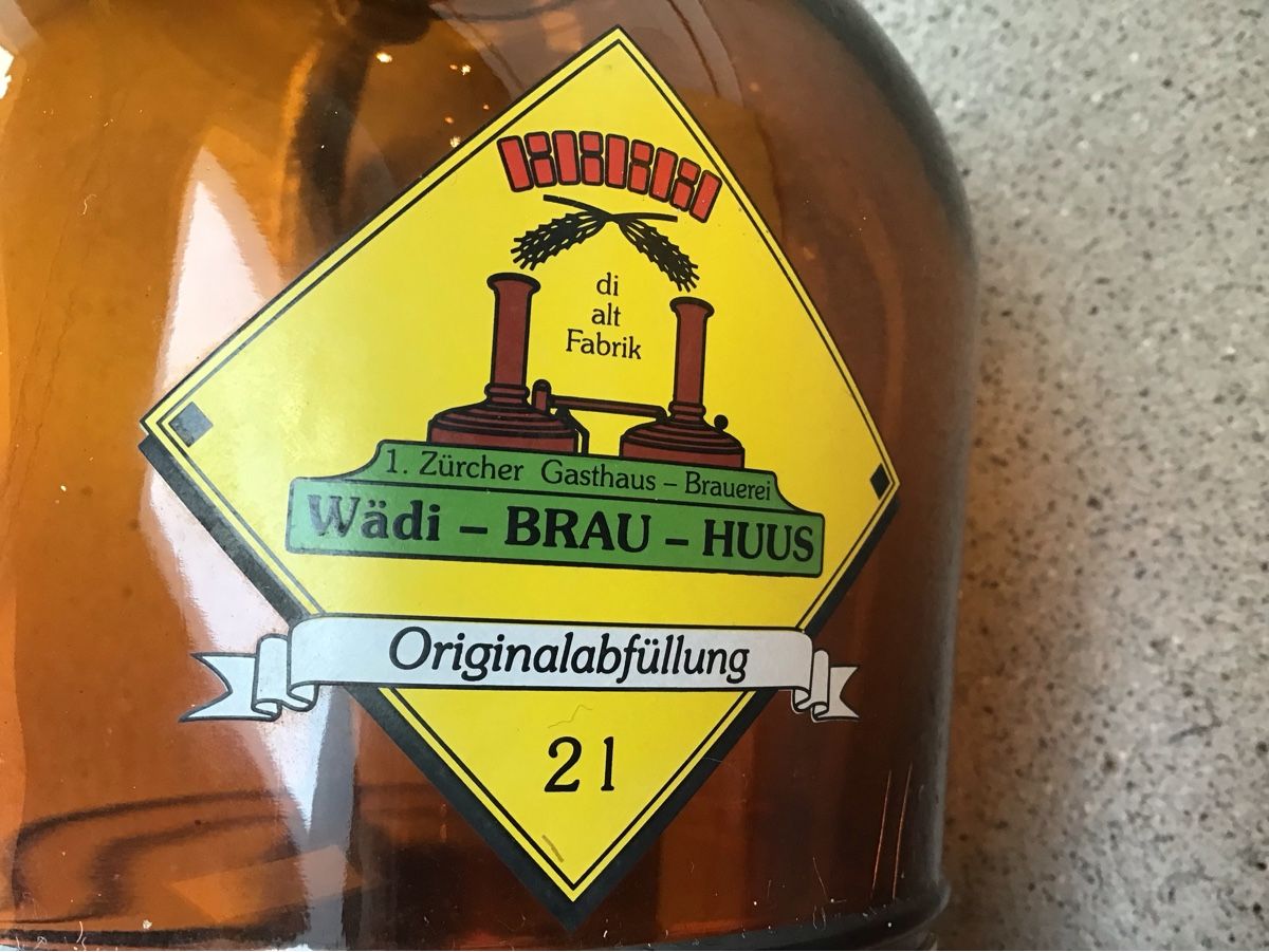 Bicchieri, Caraffe & Bottiglie: Bier Karaffe Wädi Brau Huus – Usato da Rodersdorf venduto da trueegg 5