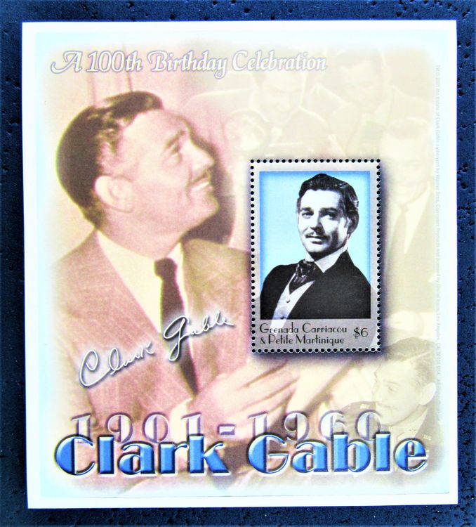 CLARK GABLE A100TH BIRTHDAY CELEBRATION 1901-1960 BOGEN 11CM | Kaufen
