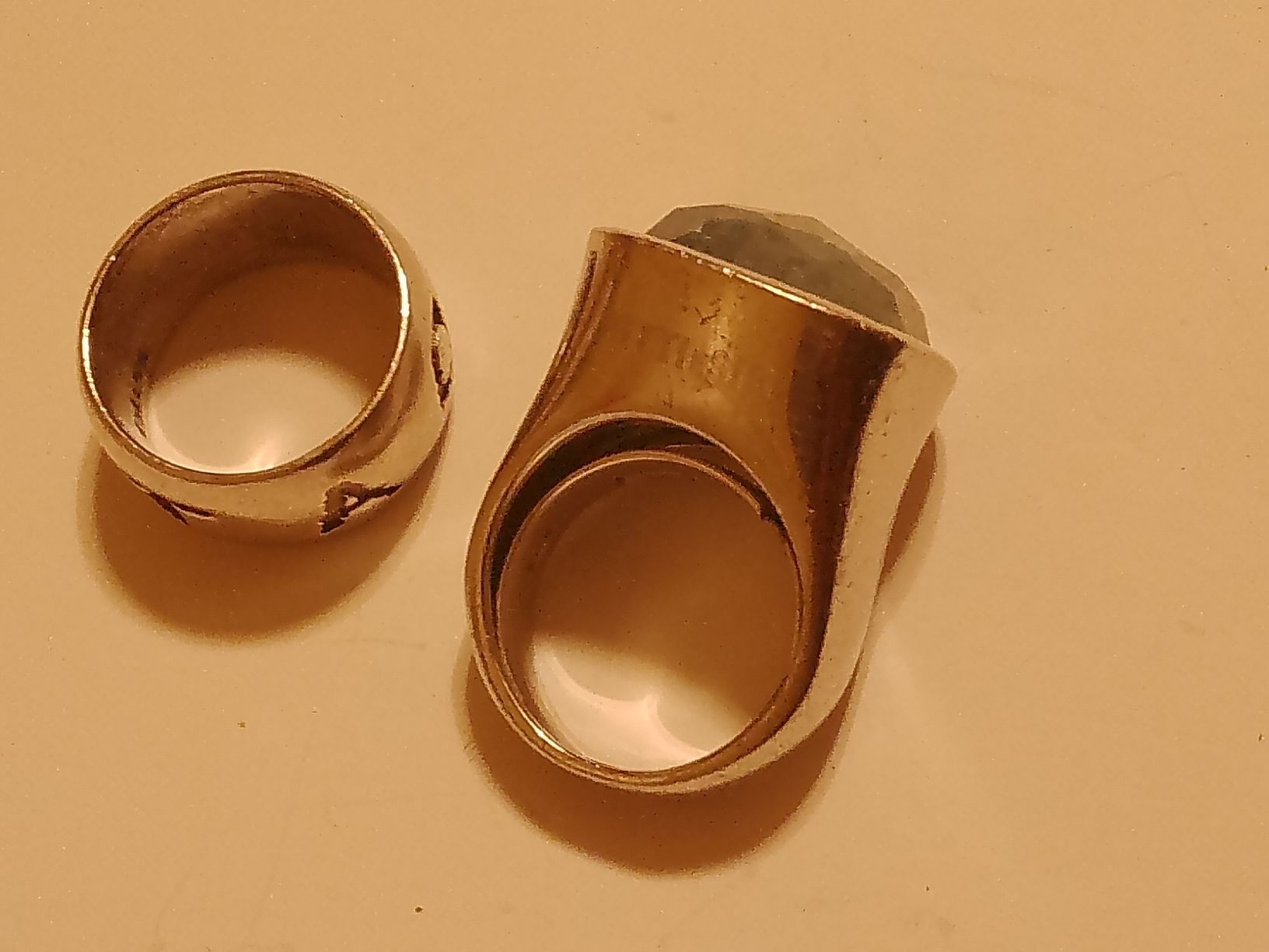 Anelli: 2 Ringe Silber  – Usato da Agno venduto da sam2608 5