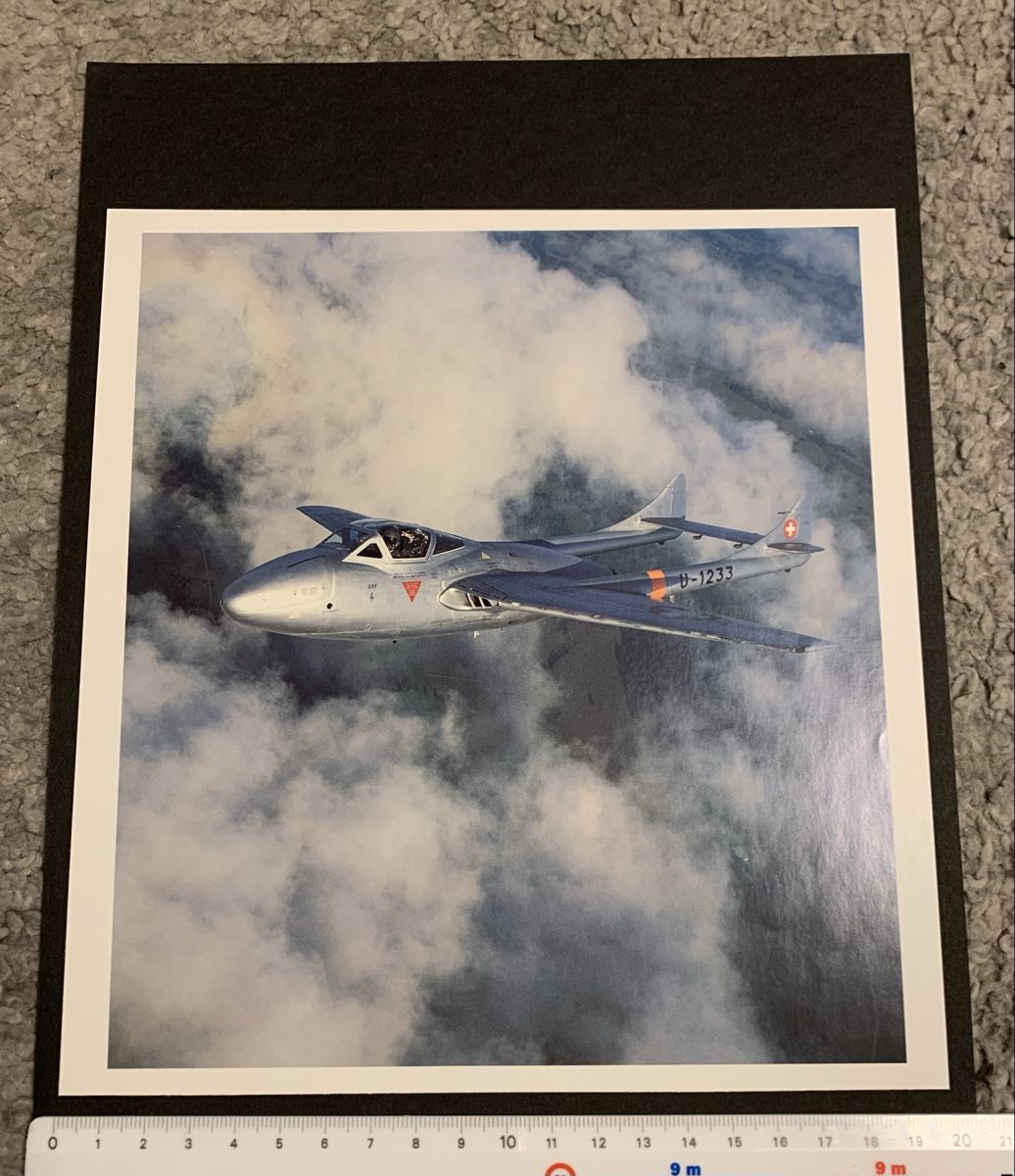 Foto & Immagini: Print eines De Havilland DH-115 Vampire Trainer – Usato da Esslingen venduto da Gargamel011 1