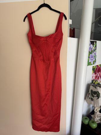 Kleid rot BARDOT Grösse XS neuwertig