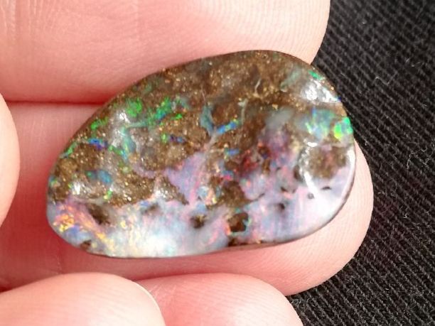 Pietre preziose: Aussergewöhnlicher Australischer Boulderopal – Nuovo e nell'imballaggio originale da Bärau venduto da thunja 1