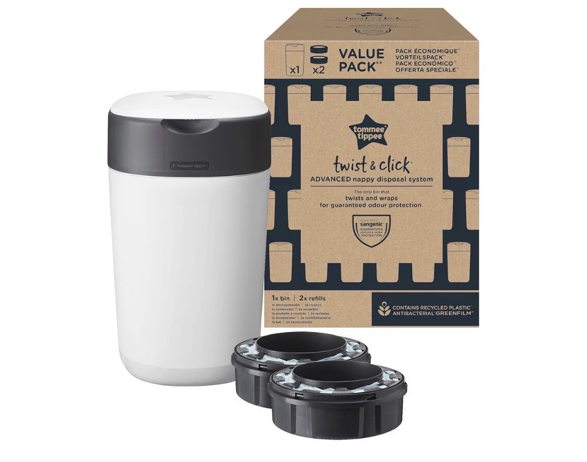 Tommee Tippee Poubelles: NEU Tommee Tippee Windeleimer – Neuf avec emballage d'origine à Malleray par 2v8v