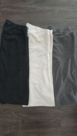 3er Set Umstandsleggins Grösse M