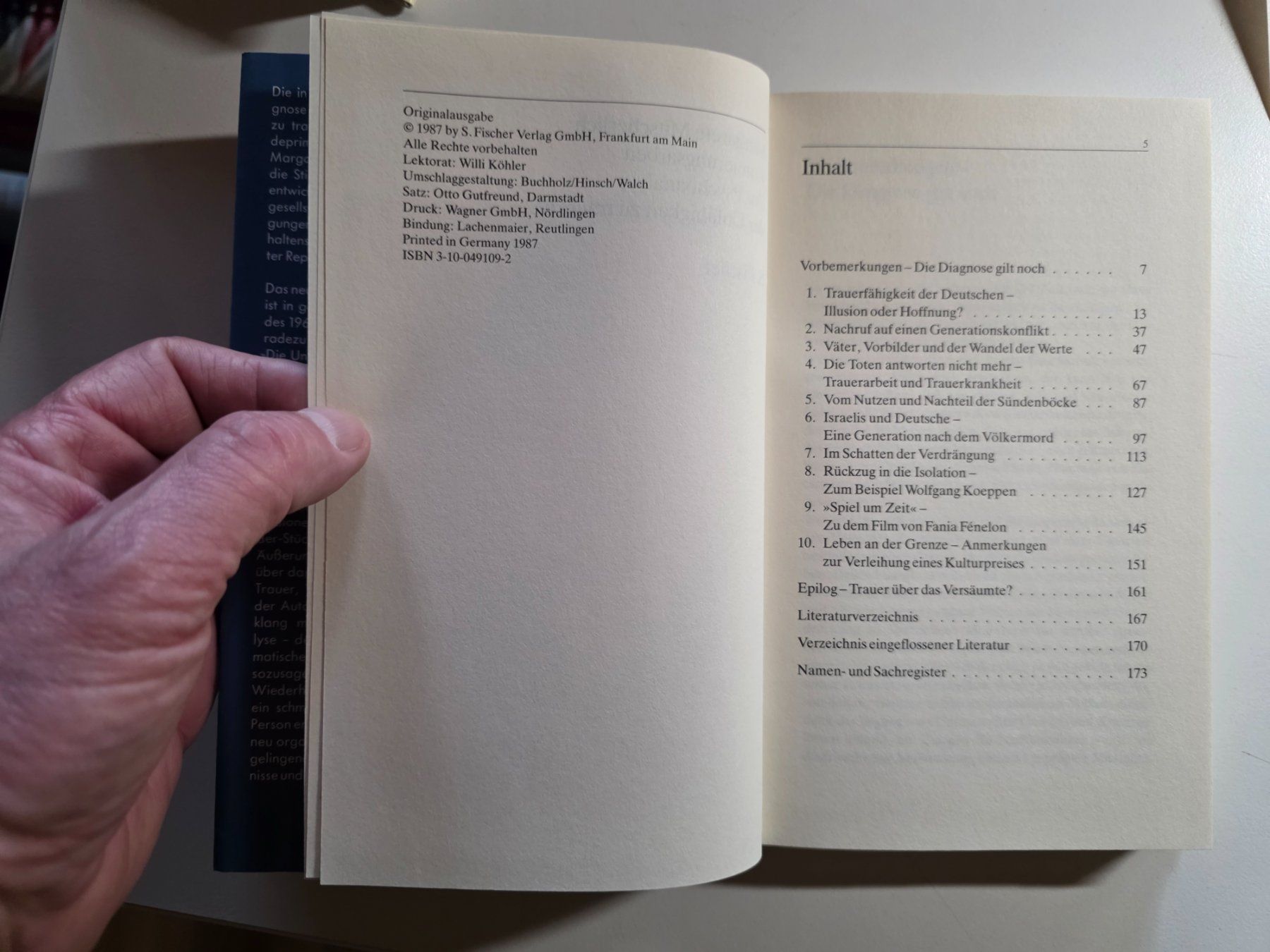Libri: Margarete Mitscherlich -Erinnerungsarbeit Psychoanalyse - 87 – Nuovo (secondo la descrizione) da Walterswil BE venduto da Lonitti 4