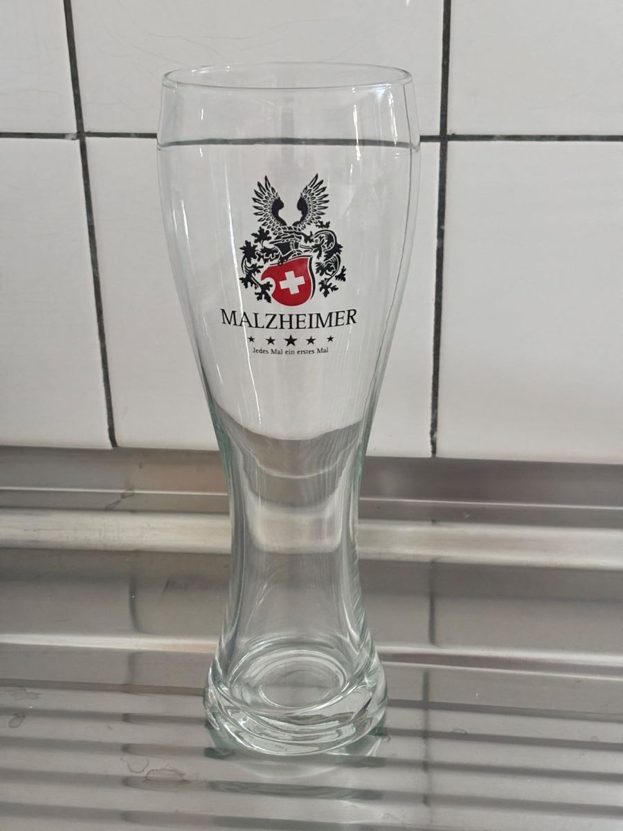 Bicchieri: 7 rare 0.5l Weizenbiergläser Privatbrauerei – Set – Usato da Aesch ZH venduto da Sabri85 1