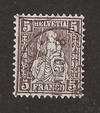 Tutti i francobolli: 1862 Z 30 Gebraucht – Usato da Susten venduto da lmf_98wh