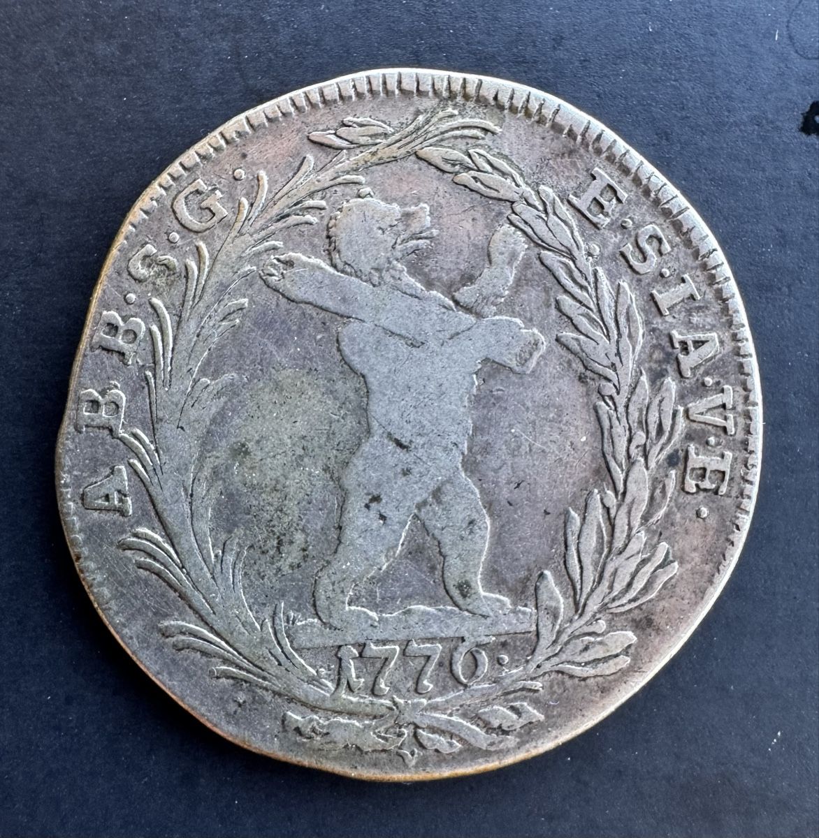 Tutti le monete: St. Gallen Abtei - 1/2 Taler 1776 – Usato da Meilen venduto da coins4sale