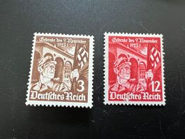 Deutsches Reich 1935  MiNr. 598-599 *   (5054)